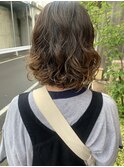 ボブにパーマ