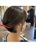 ヘアーデザイン ディードット(Hair design D.) ショートボブ/インナーカラー