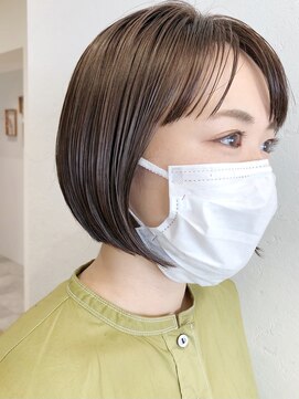 スナオ(sunao) ワイドバング×透明感ブルーアッシュ