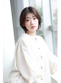 柔らかショートボブ