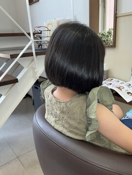 コアフィールフィス(COIFFURE fils) 新規お得クーポンあり!【見附 今町】お子様ボブヘア