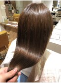 髪質改善×ベージュ