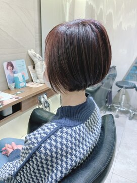 シェル 国分寺(shell) 丸みショート☆チョコレートブラウン