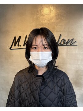 エムドットヘアーサロン(M. hair salon) 【門田美穂】美人2wayシースルーバング♪