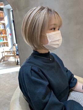 ロンド エスポワール 錦糸町(Lond espoir) 大人ガーリープリカール髪質改善カラー【錦糸町/ショート】