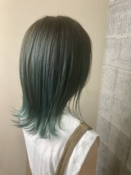 メロー(Mellow) バレイヤージュグリーン