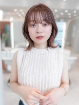 イルハバナ 渋谷(ill HAVANA)&nbsp;レイヤーボブ顔まわりレイヤー20代30代大人かわいい前髪外ハネ