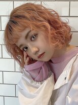 トリッカ 代官山(tricca)&nbsp;【tricca代官山】ガーリーヘア/コーラルピンク