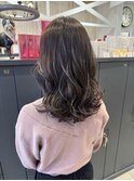 ミディアムレイヤー/韓国/顔まわりカット/越谷