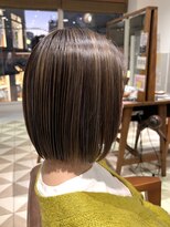 バブ バイネオリーブ(Bab by neolive)&nbsp;切りっぱなしボブ　ハイライト　ベージュ