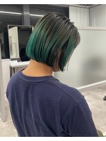 キートス(Kiitos)&nbsp;プレイングカラーボブ内巻きボブバイレイヤージュ