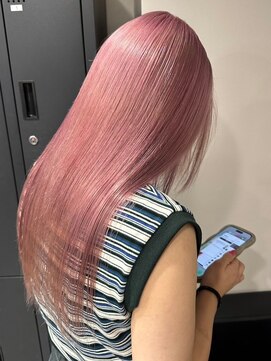 ベレーザ 渋谷(BELEZA) 9948秋色ピンクヘアーラベンダーパープル透明感カラー韓国ヘア