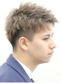 スパキーショートビジネスショートツーブロック刈り上げ30代40代