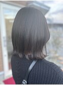 暗髪カラー ダークグレージュ ヘアケア 髪質改善30代40代50代