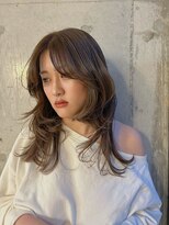 ダヴィン 中目黒(DaVin)&nbsp;Davin中目黒　レイヤースタイル　オリーブベージュ