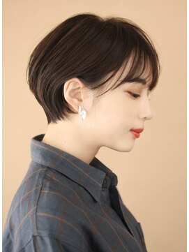 ルアン 大分駅店(ruen) ショートカットショートヘア耳かけショート大分美容室30代40代