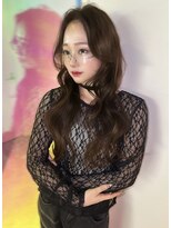 ユーフォリア 渋谷グランデ(Euphoria SHIBUYA GRANDE)&nbsp;韓国ウェーブヘア◎カカオブラウンカラー