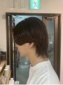 ニュアンスパーマ　メンズサロン　マッシュ　カット　韓国　長崎
