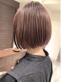 夏に人気の軽めボブ×グレージュカラー★中村大輔