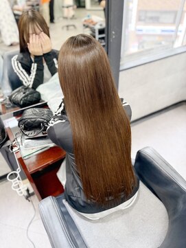 韓国風巻き/シールエクステ/カラーエクステ/ブリーチ