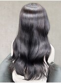 小顔ショートボブ透明感ブリーチなしシルバーアッシュグレージュ