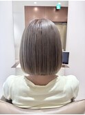 ミントシルバーカラー*ダブルカラーボブ10代20代30代