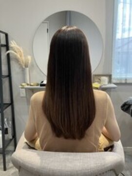 モンヘアー(mont hair) 髪質改善トリートメント、縮毛矯正で艶髪へ