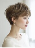 ☆オリーブグレーココアベージュ小顔クラゲヘアー/黒髪/髪質改善