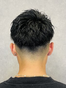 スター(STAR) ウェットアップバング×フェード/メンズカット/刈り上げ/メンズ