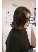 ニュアンスパーマミディアムボブ