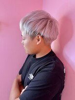 ダズリングディア(Dazzling Deer)&nbsp;シルバー/グレー/シルバーホワイト/メンズ/フェードカット