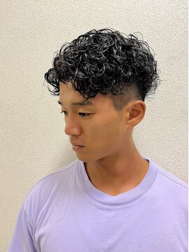 スパイラルパーマ　戸越銀座　バーバー