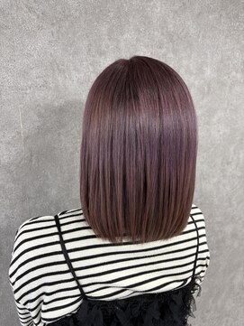 ピンクグレージュカラー♪