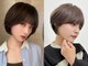 ソレイユトウキョウシブヤ(SOLEIL TOKYO shibuya)の写真/ショートやボブが不安な方へ。渋谷発・韓国風デザインで1番可愛いあなたに。ハイトーンも◎