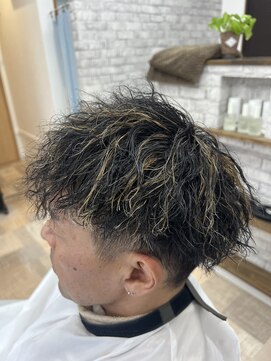 宇城市｜ツイストスパイラル×ハイライトカラー