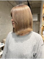 ルーフ 町田店(LUFE)&nbsp;ブリーチ1回ベージュカラー