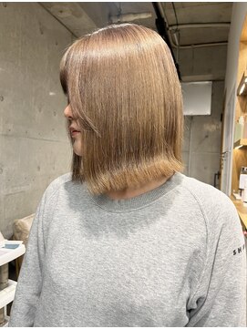 ルーフ 町田店(LUFE) ブリーチ1回ベージュカラー