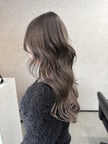 ニコフクオカヘアーメイク(NIKO Fukuoka Hair Make)&nbsp;福岡天神/大人かわいいくすみカラー/ミルクティーグレージュ