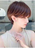 大人可愛い20代30代40代50代小顔ショートボブナチュラルショート
