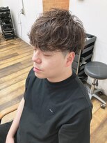 ジェナ(Jena) メンズパーマショートマッシュ