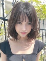 リークフー(Ree cu fuu)&nbsp;美髪レイヤーカット/シースルーバング/春のスプリングカラー