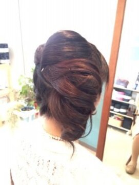 ロカット サロン(Roquat Salon) サイドアップスタイル【ヘアセット　立川/立川南/八王子】