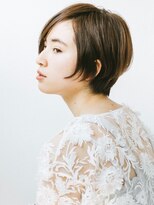 フィルムス 銀座(FILMS)&nbsp;レイヤーカット/デザインカラー/ウェットヘア/オリーブベージュ