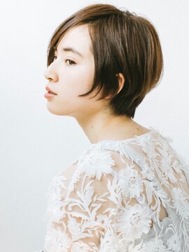 フィルムス 銀座(FILMS) レイヤーカット/デザインカラー/ウェットヘア/オリーブベージュ