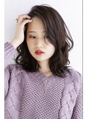 ダークグレージュ×伸ばしかけ【seasons季の香三軒茶屋店】