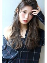 ブラン 天王寺(Blanc)&nbsp;【Blanc/天王寺】3Dカラー/無造作カール/ロング３