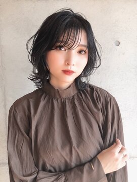 アシェット(assiette) ナチュラルウルフ×シースルー前髪