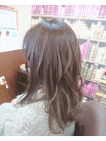 キュアスペース(CURE SPACE)&nbsp;白髪染め透明感 【ミルクティーグレージュ × ハイライト 】