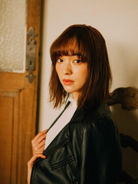 イングローブ 千鳥町店(Ingrove) かわいい外ハネワンレンボブ