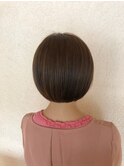 丸めミニボブ